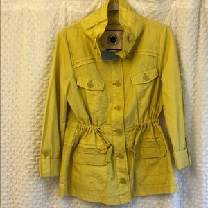 Anthropologie Yellow Jacket